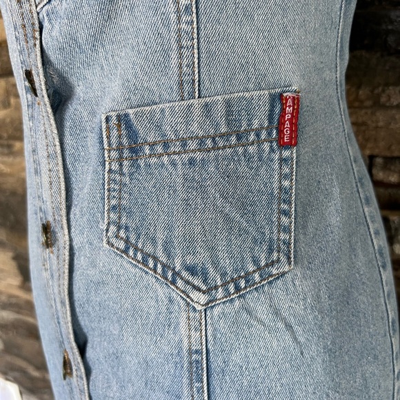 SOLD ‼️‼️Rampage Light Blue Denim Dress - Picture 4 of 15